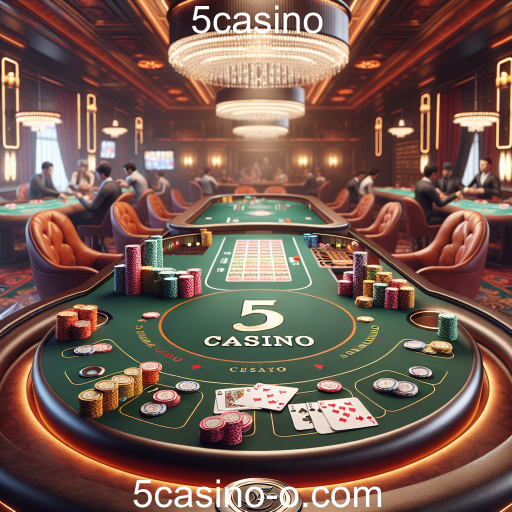 Explore o Mundo do Poker no 5casino